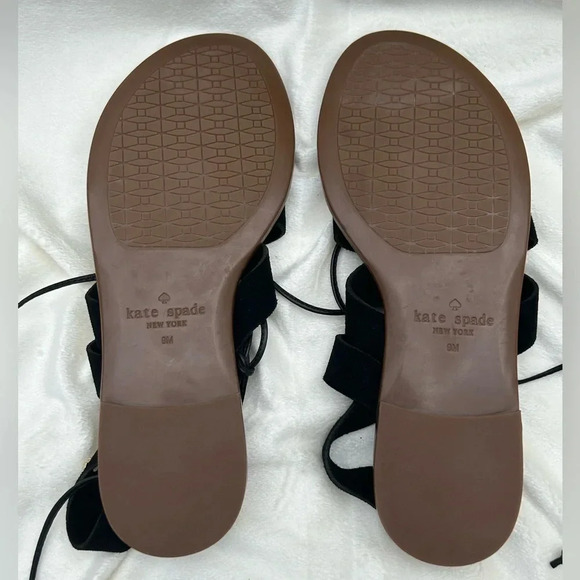 Kate Spade Suno Gladiator Sandals in Black - Picture 9 of 9